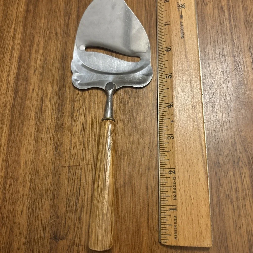 Rostfritt Stal Vtg Cheese Slicer Plane Server Stainless Sweden
